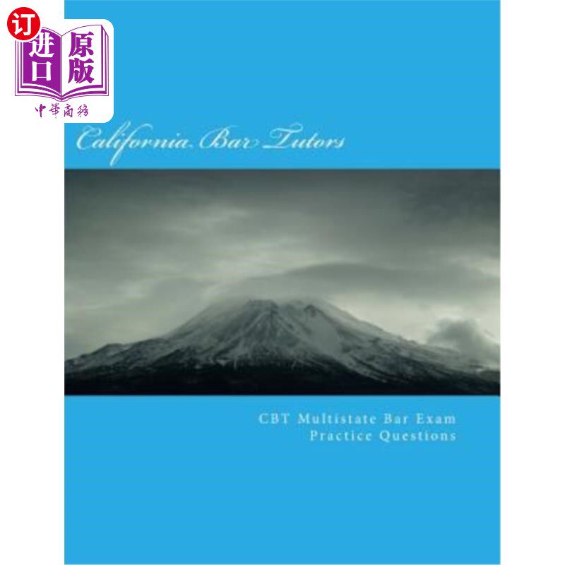 海外直订CBT Multistate Bar Exam (MBE) Practice Questions CBT多州律师考试（MBE）练习题