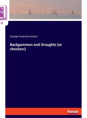 海外直订Backgammon and Draughts (or checkers) 双陆棋和跳棋（或跳棋）