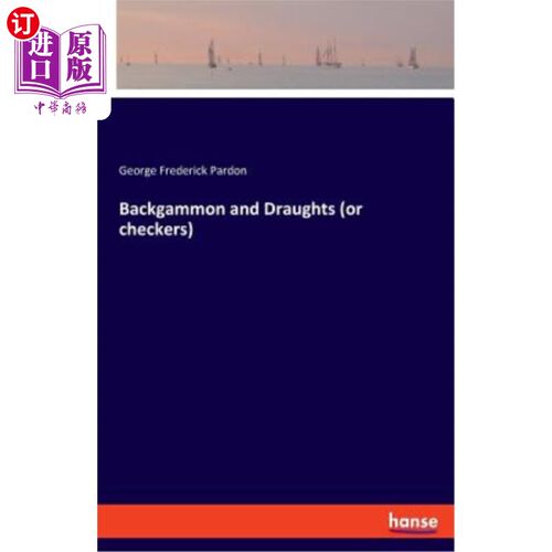 海外直订Backgammon and Draughts (or checkers) 双陆棋和跳棋（或跳棋）