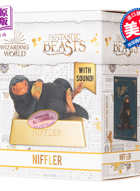神奇动物在哪里 嗅嗅玩偶 有声摆件 手办 Fantastic Beasts The Niffler With Sounds 英文原版 电影周边