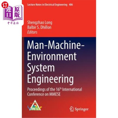 海外直订Man-Machine-Environment System Engineering: Proceedings of the 16th Internationa 人机环境系统工程：第16届Mm