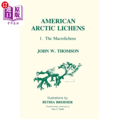 海外直订American Arctic Lichens 美洲北极地衣