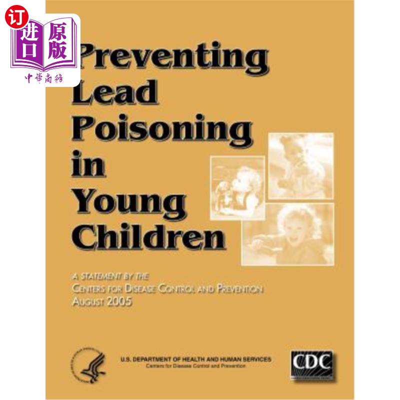海外直订Preventing Lead Poisoning in Young Children 预防幼儿铅中毒