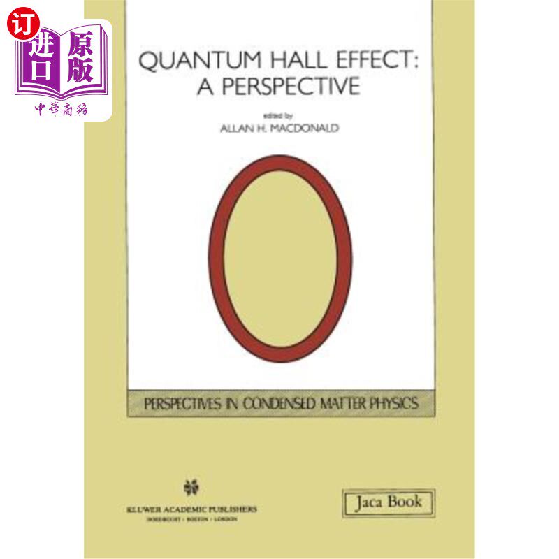 海外直订Quantum Hall Effect: A Perspective 量子霍尔效应：一个新的视角