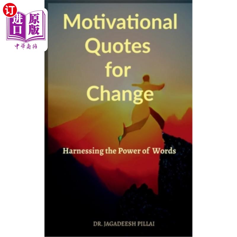 海外直订Motivational Quotes for Change 改变的励志名言