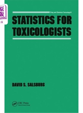 海外直订Statistics for Toxicologists 毒物学家统计