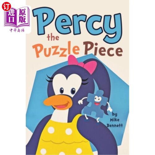 海外直订Percy the Puzzle Piece 拼图珀西
