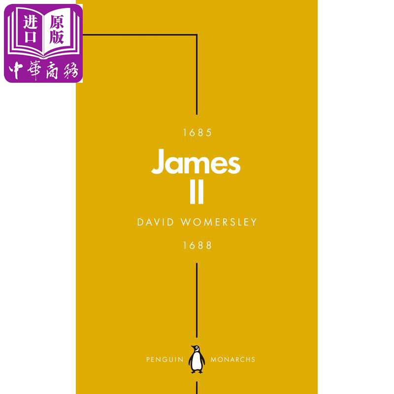 James II (Penguin Monarchs) 英文原版 英国君王史（便携版）：詹姆斯二世【中商原版】