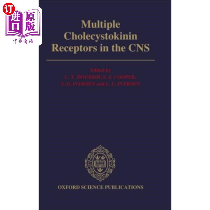 海外直订医药图书Multiple Cholecystokinin Receptors in the CNS 中枢神经系统中的多种胆囊收缩素受体