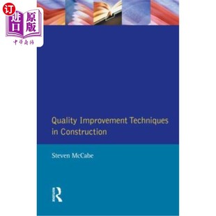 原则与方法 and Improvement Techniques 海外直订Quality Methods Principles Construction 施工质量改进技术