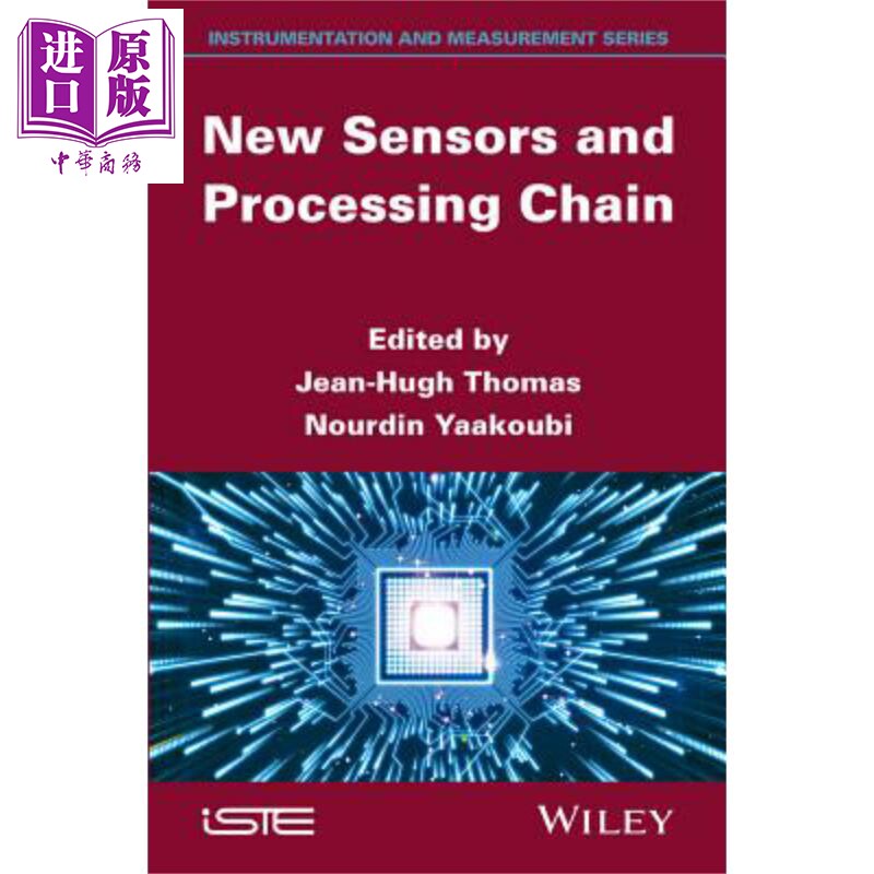 现货 新传感器与处理链 New Sensors And Processing Chain 英文原版 Jean Hugh Thomas【中商原版】wiley