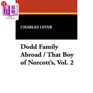 That 第二卷 男孩 Vol. Family Abroad Boy 诺科特 海外直订Dodd Norcott 多德家族海外