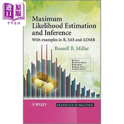 现货 大概似法的估算和推论 以R SAS and ADMB为例 Maximum Likelihood Estimation and Inference 英文原版 Russell