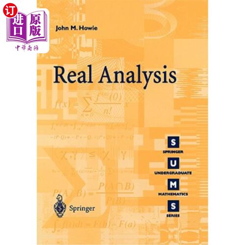 海外直订Real Analysis 真实分析