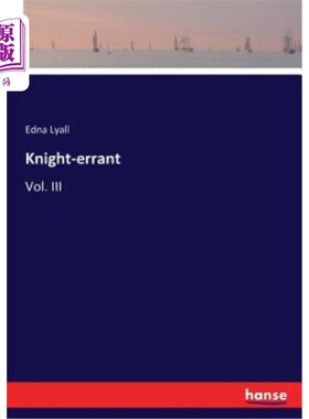 海外直订Knight-errant: Vol. III 武侠：第三卷