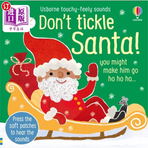 海外直订Don't Tickle Santa! 别逗圣诞老人!