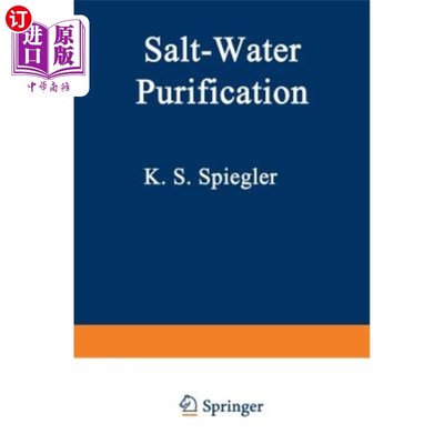 海外直订Salt-Water Purification 盐水净化