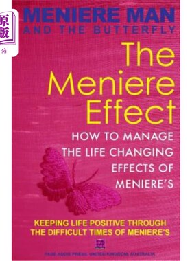 海外直订医药图书Meniere Man And The Butterfly. The Meniere Effect.: How To Minimize The Effect O 《人与蝴蝶》梅尼埃