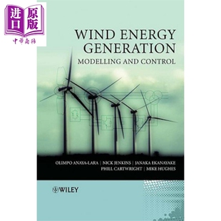 Wind Anaya 英文原版 wiley 现货 Control Generation 中商原版 Modelling Energy Olimpo And 模拟与控制 Lara 风力发电