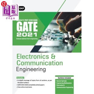 Electronics and Communication 海外直订GATE 2021号门 Guide Engineering 电子与通信工程指南 2021