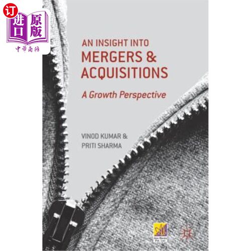 海外直订An Insight Into Mergers and Acquisitions: A Growth Perspective 并购洞察:增长视角