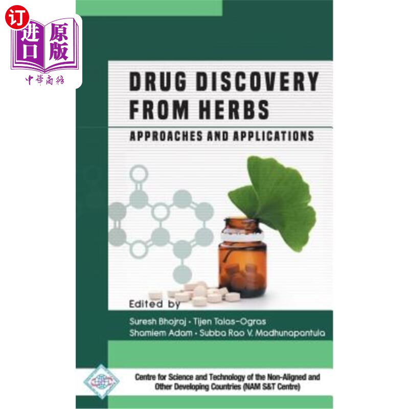 海外直订Drug Discovery from Herbs: Approaches and Applications 从草药中发现药物:方法和应用