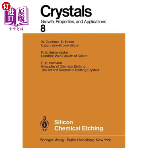 海外直订Silicon Chemical Etching 硅化学腐蚀