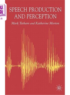 海外直订Speech Production and Perception 言语产生与感知