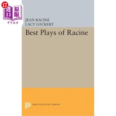 海外直订Best Plays of Racine 拉辛最佳剧目