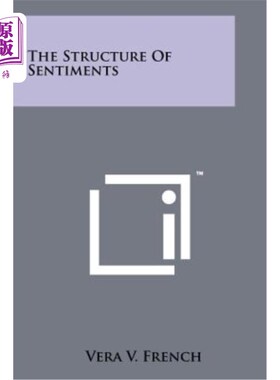 海外直订The Structure of Sentiments 情感结构
