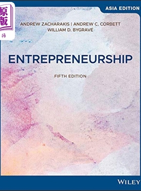 预售 企业家精神 第5版 亚洲版 英文原版 Entrepreneurship 5E Asia Edition Andrew Zacharakis 商业理论 经管【中商原版】