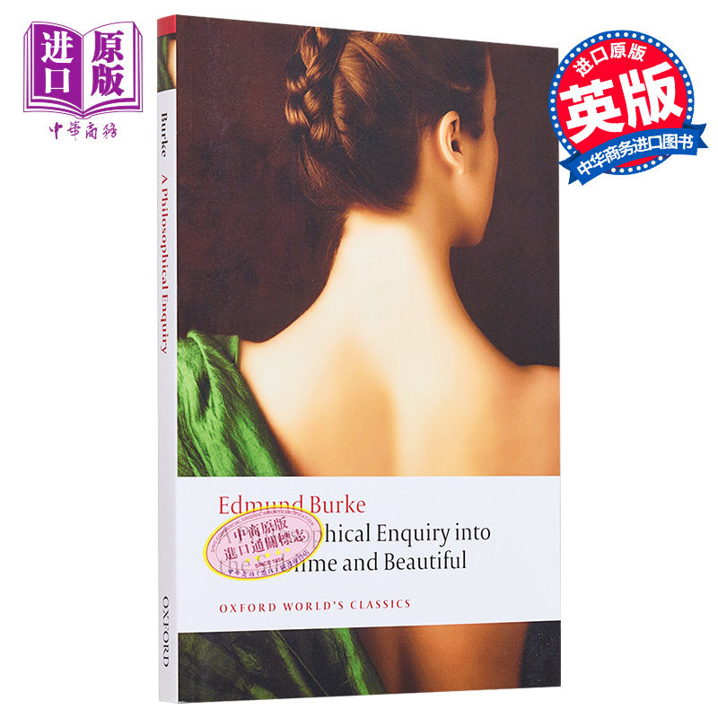 预售 关于我们崇高与美观念之根源的哲学探讨 英文原版 A Philosophical Enquiry Into the Origin Edmund Burke【中商原版】图片