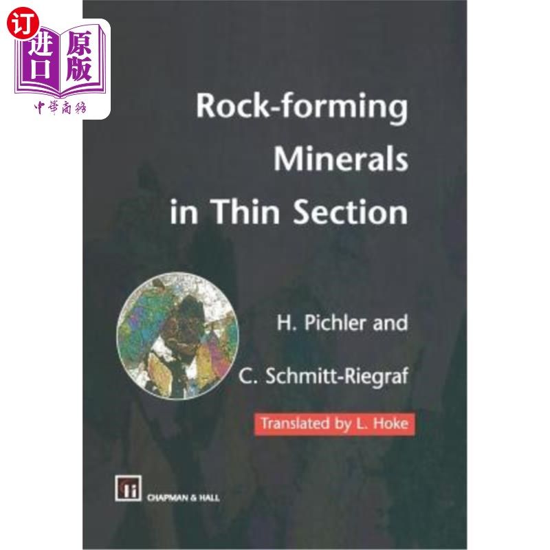 海外直订Rock-Forming Minerals in Thin Section 薄片成岩矿物