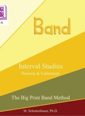 海外直订Interval Studies: Baritone & Euphonium 音程研究:男中音和低音