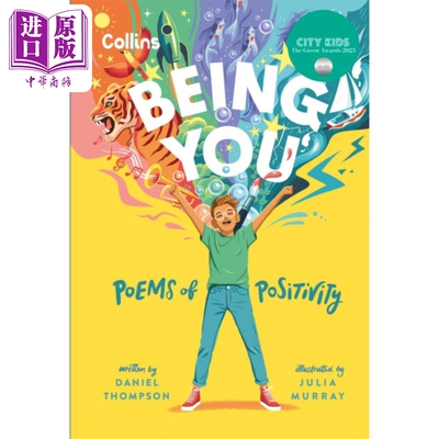 预售 做你自己 支持孩子情绪健康的积极诗歌 Daniel Thompson 英文原版 Being You Poems of Positivity【中商原版】