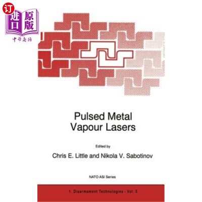海外直订Pulsed Metal Vapour Lasers 脉冲金属蒸气激光器