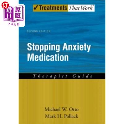 海外直订医药图书Stopping Anxiety Medication Therapist Guide 停止焦虑治疗治疗师指南