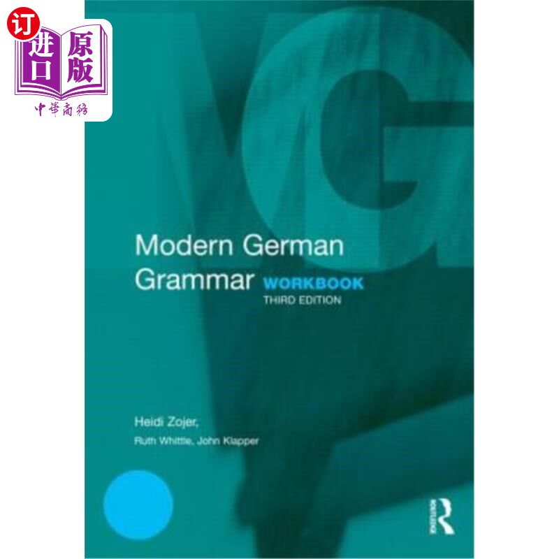 海外直订Modern German Grammar Workbook 现代德语语法练习册