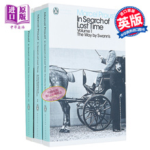 预售 【中商原版】追忆逝/似水年华套装 英文原版 In Search of Lost Time Proust