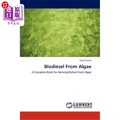 海外直订Biodiesel from Algae 藻类生物柴油