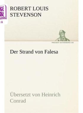 海外直订德语 Der Strand von Falesa: übersetzt von Heinrich Conrad 典型的