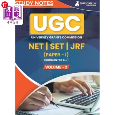 海外直订UGC NET Paper 1 (Common for All) Vol 2 Topic-wise Notes (English Edition) A Comp UGC . NET论