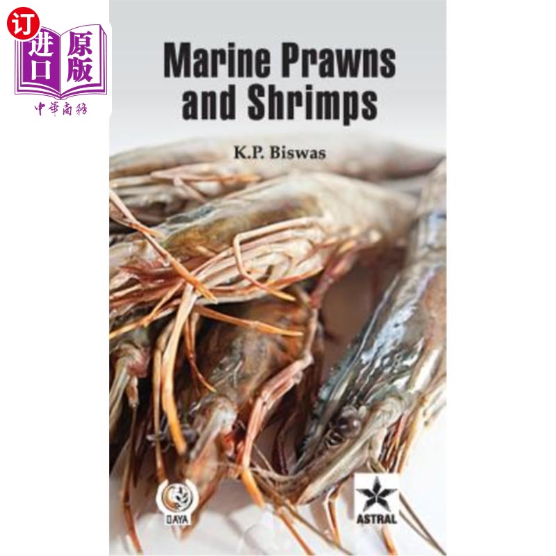 海外直订Marine Prawns and Shrimps 海洋大虾和虾