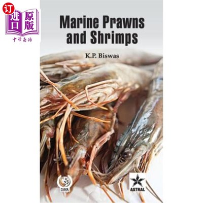 海外直订Marine Prawns and Shrimps 海洋大虾和虾