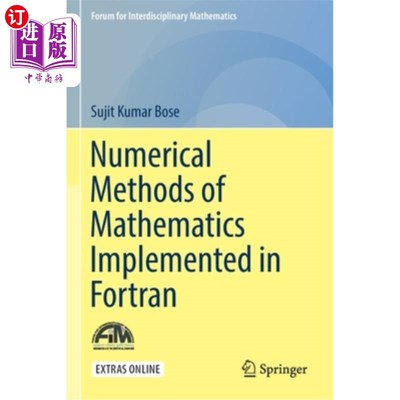 海外直订Numerical Methods of Mathematics Implemented in FORTRAN 用FORTRAN实现的数学数值方法