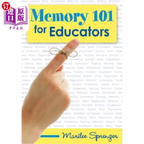 海外直订Memory 101 for Educators 教育者记忆101