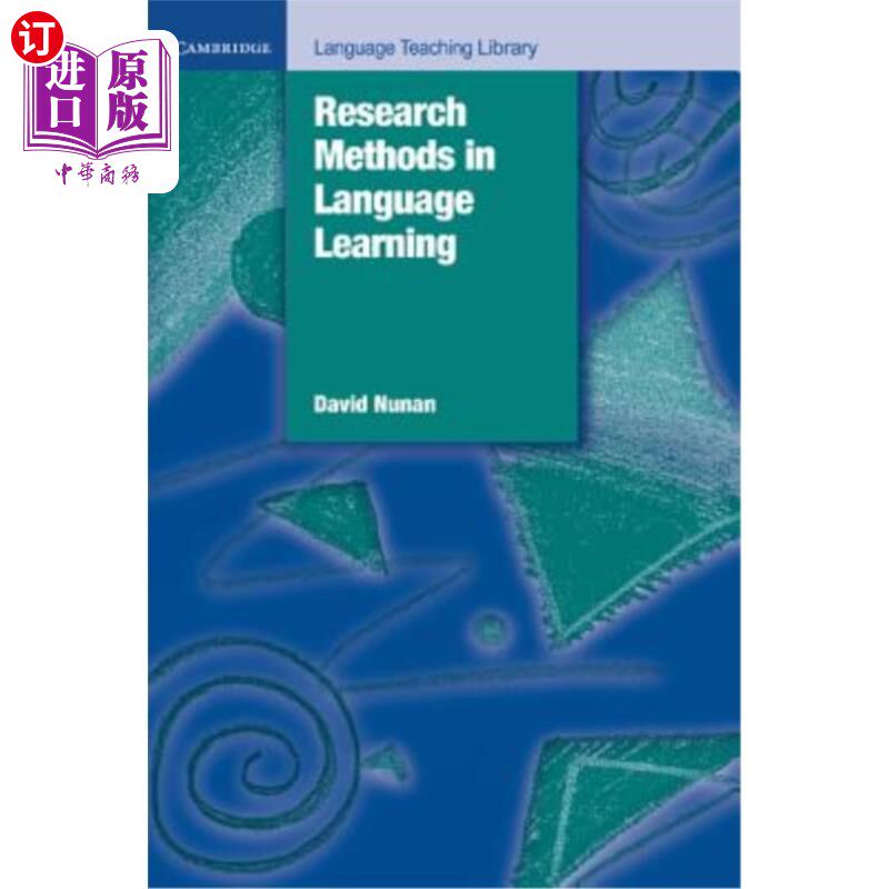 海外直订Research Methods in Language Learning 语言学习研究方法