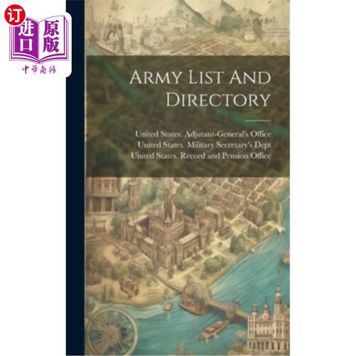 海外直订Army List And Directory 军队名单和名录