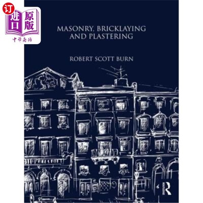 海外直订Masonry, Bricklaying and Plastering 砖石，砌砖和抹灰