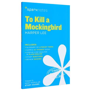SparkNotes Literature Guide: To Kill a Mockingbird【中商原版】